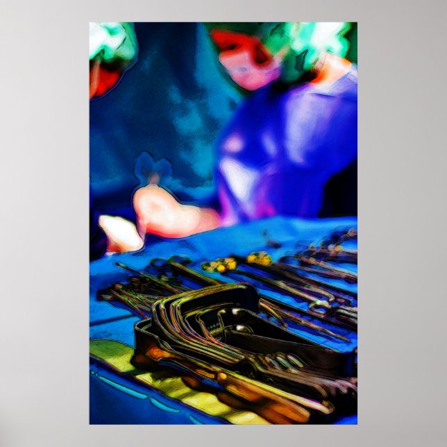 Medicinska instrument poster (Framsidan)