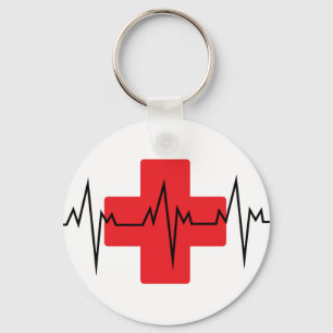 Medicinska kor nyckelring