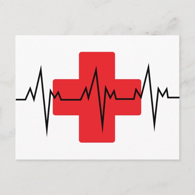 Medicinska kor vykort (Framsida)