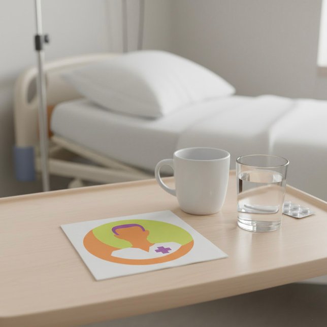 Medicinska mannen Napkins Pappersservett (Skapare uppladdad)