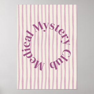 'Medicinska Mysterieklubben' Rolig Kronisk Sjukdom Poster