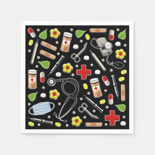 Medicinska Party Pappra blöjor Pappersservett