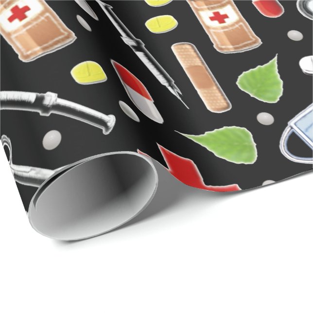 Medicinska presenter presentpapper (Rullad Hörn)