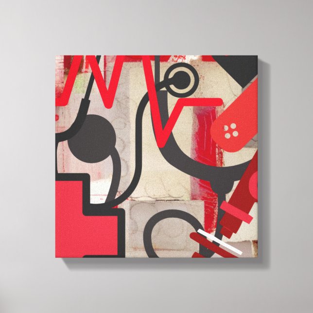 Medicinska Professioneller Canvastryck (Framsida)