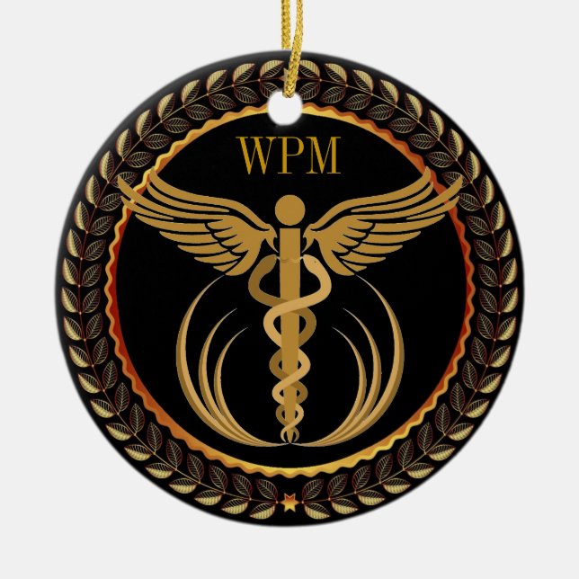 Medicinska prydnadsföremål - SRF Julgransprydnad Keramik (Framsidan)