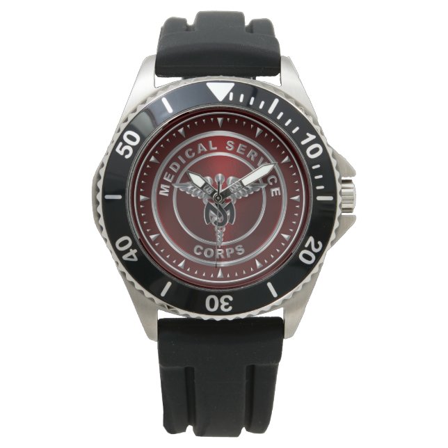 Medicinska servicekåren armbandsur (Framsida)
