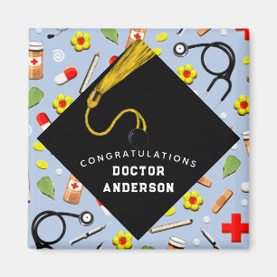 Medicinska Skolans Examen Souvenir Magnet