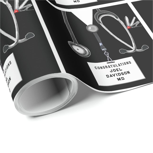 Medicinska skolans examenspresent presentpapper (Rullad Hörn)