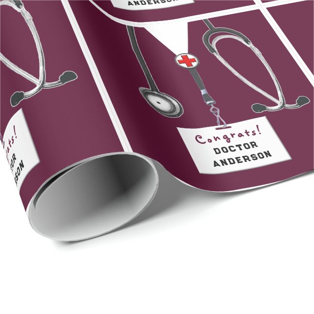 Medicinska skolans examenspresentpapper presentpapper (Rullad Hörn)