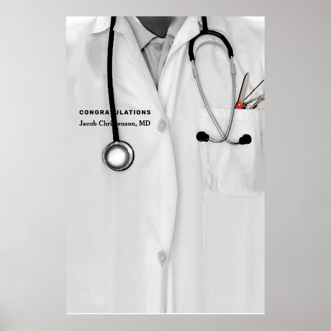 Medicinska Skolans Studentfest Poster (Framsidan)