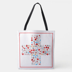 Medicinska symboler tygkasse
