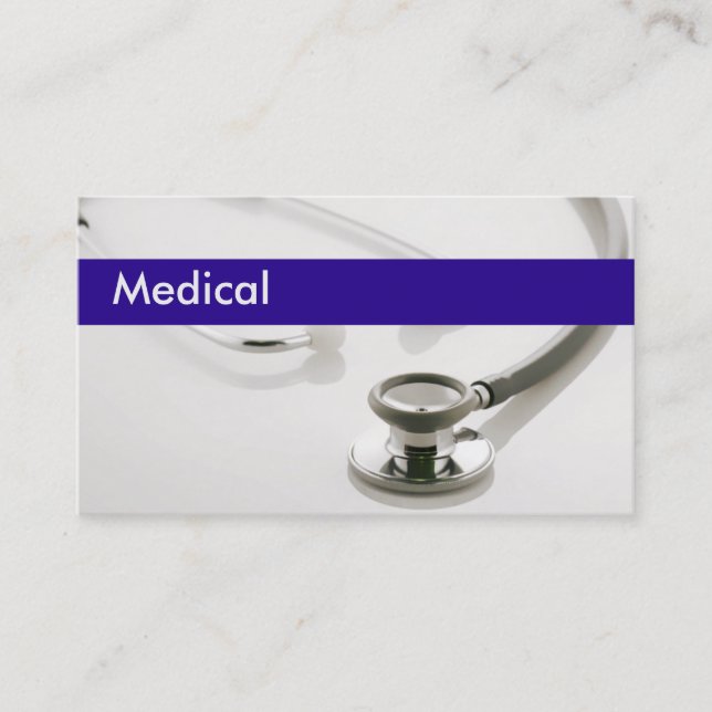 Medicinska visitkortar visitkort (Framsida)