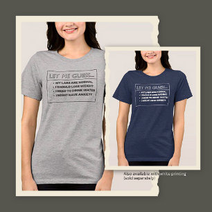Medicinska yrkets typiska svar t shirt