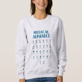 Medicinskt alfabet t shirt