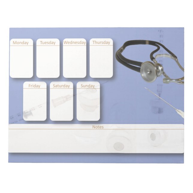 Medicinskt Anteckningsblock (Framsida)
