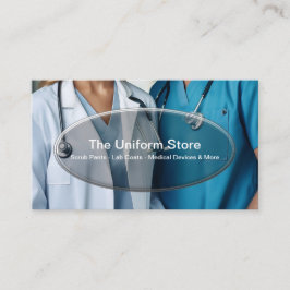 Medicinskt arbete - enhetlig försäljning och servi visitkort
