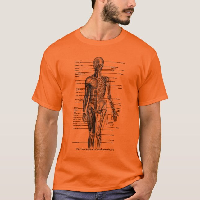 Medicinskt diagram Tee- 4 studenter T Shirt (Framsida)