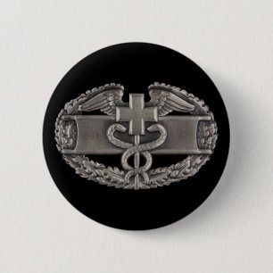 Medicinskt emblem för stridfält (CFMB) Knapp