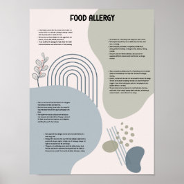 Medicinskt poster för sjukhus