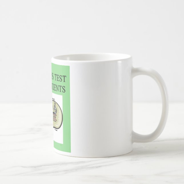 medicinskt skämt för labbtekniker kaffemugg (Höger)