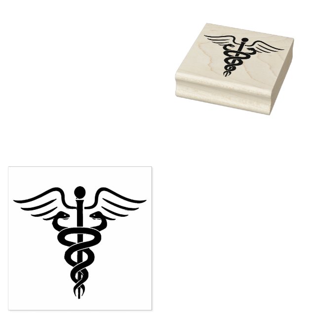 Medicinskt symbol Doktor Sjuksköterska Stämpel (Stämplad)
