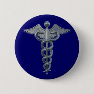 Medicinskt yrkesymbol knapp