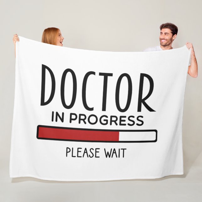 Medicinstudent Läkare under utbildning  Fleecefilt (På plats)