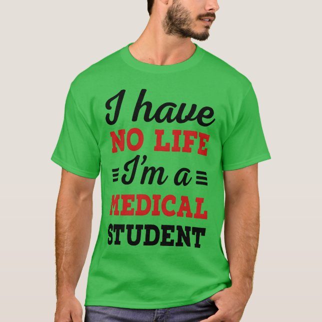 medicinstudent vintage t shirt (Framsida)
