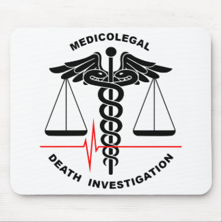 Medicolegal Death Investigation Mouse Pad Musmatta