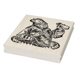 Medicus Wood Art Frimärke Stämpel