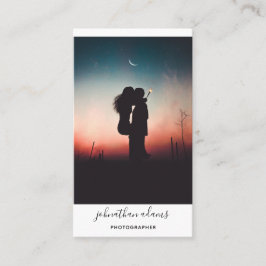 Mediefoton för Modern Professionell Social Visitkort