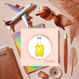 Medieikon för Ro Guld och Rosa Händelser Social Fyrkantigt Visitkort