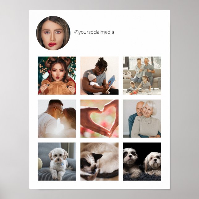 Mediekampanjen i social poster (Framsidan)