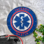 Mediemblem Dartboard Darttavla<br><div class="desc">Den medicinska Emblemblemstyrelsen är ett underbart sätt att visa ert stöd och få roligt att göra det på. Anpassa för att matcha stil med knappen Redigera design.</div>