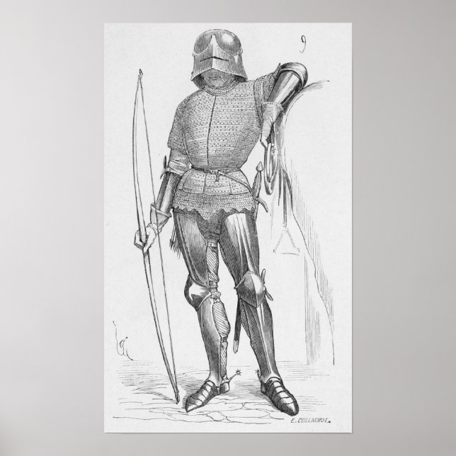 Medieval Archer Poster (Framsidan)