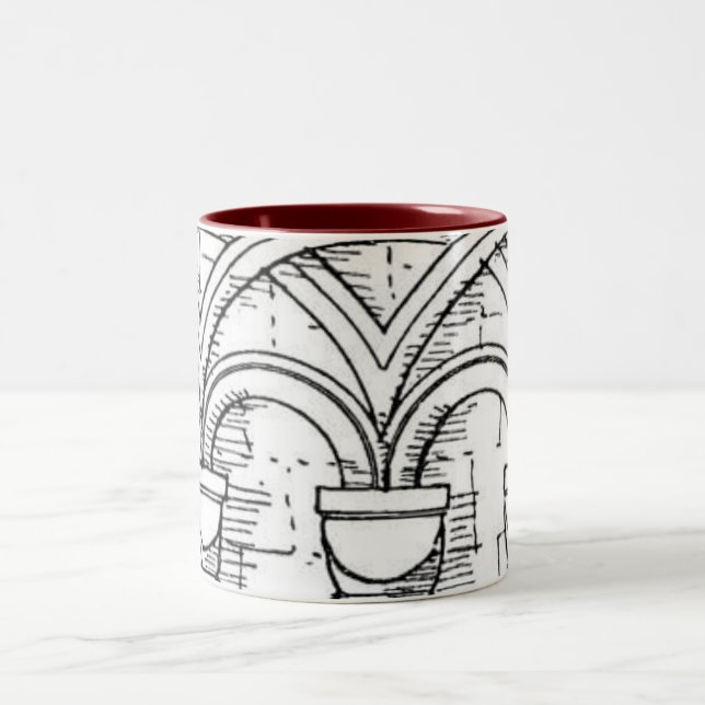 Medieval Architecture Mugg (Center)