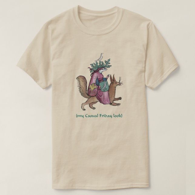 Medieval "Avslappnad Fredag" T Shirt (Design framsida)