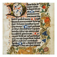 Medieval belyst handskript