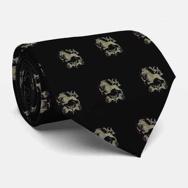 Medieval Bestiary Black Switzerland Slips (Rullad)