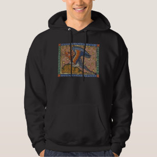 Medieval Bestiary Dragon c. 1270 Hoodie