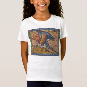 Medieval Bestiary Dragon c. 1270 T Shirt