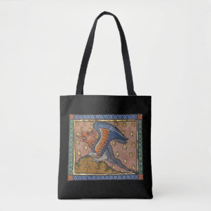 Medieval Bestiary Dragon c. 1270 Tygkasse
