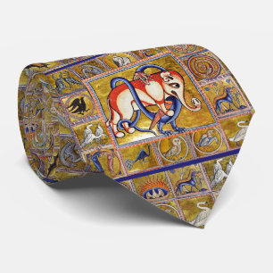 MEDIEVAL BESTIARY,ELEPHANT COMBATTE SNAKE DRAGON SLIPS