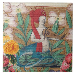 MEDIEVAL BESTIARY,FAIRY MELLUSINA SKAPAR MUSIC KAKELPLATTA