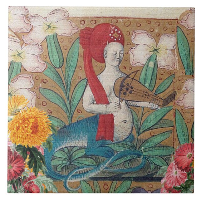 MEDIEVAL BESTIARY,FAIRY MELLUSINA SKAPAR MUSIC KAKELPLATTA (Framsidan)