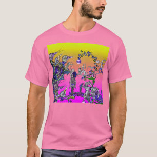 MEDIEVAL BESTIARY KRIG, KNIGHTS,GIANT SNIGEL Rosa T Shirt