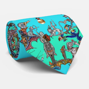 MEDIEVAL BESTIARY KRIG, KNIGHTS,GIANT SNIGEL Teal Slips