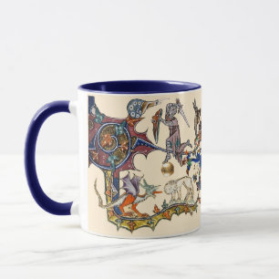 MEDIEVAL BESTIARY KRIG Snigel vs Knight ,Dragon.Le Mugg