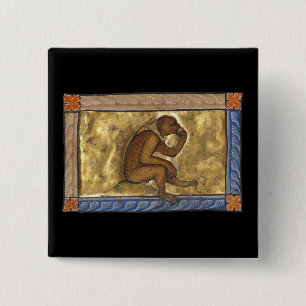 Medieval Bestiary Monkey c. 1270 Knapp