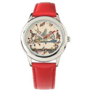 MEDIEVAL BESTIARY SKAPAR MUSIC,Rabbit,Hund Ivory Armbandsur